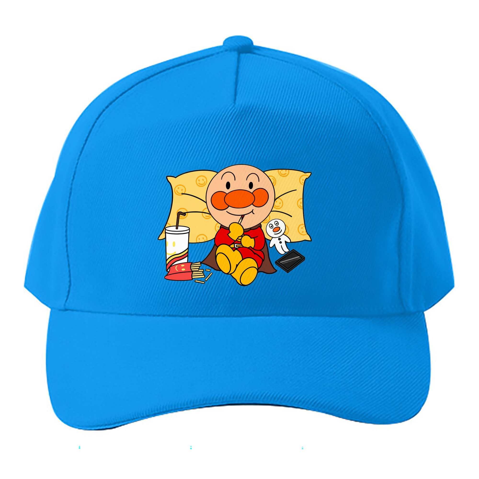 （画像用） アンパンマン Anpanman ベースボールキャップ 綿100％ 男女兼用 帽子 スポーツ